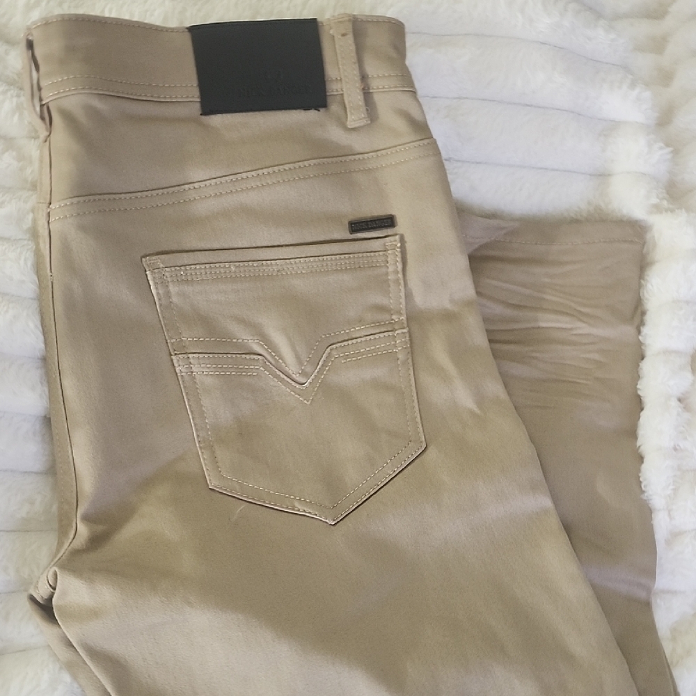 Men's Tan Jeans